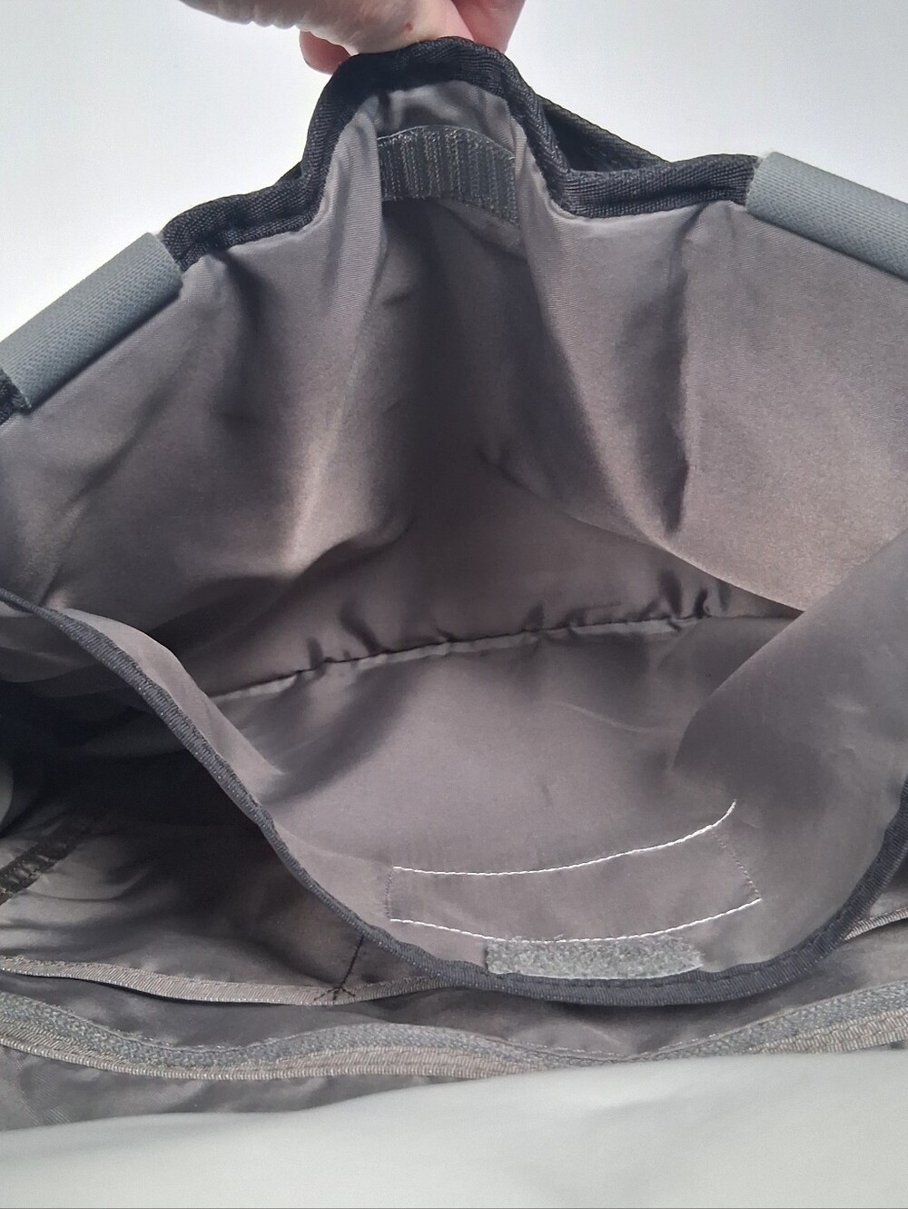 Timbuk2 San Francisco Command Messenger CrossBody Bag Laptop Organizer Gray/Blue - Picture 8 of 16